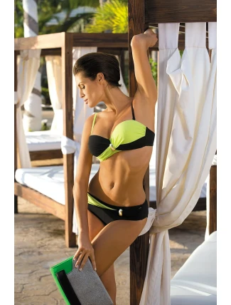 Liliana Nero-Brazilian Plavky M-259 Black and Sienna (26) - Marko Liliana Nero-Brazilian Plavky M-259 Black and Sienna (26) - Marko