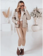 FashionStreet béžová dámská bunda TY4238