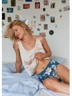 Julimex Simple Tea Rose Maxi kalhotky S-2XL Julimex Simple Tea Rose Maxi kalhotky S-2XL