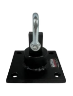 Otočný háček na zavěšení tašky stříbrný Ho-1