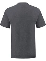 Fruit of the Loom Iconic 150 T Pánské tričko 16.1430 dark heather grey Fruit of the Loom Iconic 150 T Pánské tričko 16.1430 dark heather grey