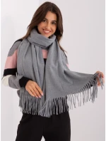 Šála AT SZ 23185.73P tmavě šedá