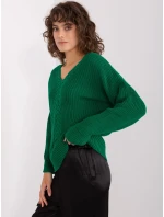 BA SW 8028 jumper.36P tmavě zelená