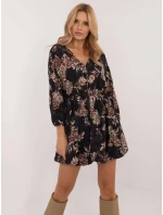 Šaty DHJ SK 19861 6.42 černá Šaty DHJ SK 19861 6.42 černá