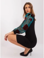 Šaty RV SK 7353.10x černá Šaty RV SK 7353.10x černá