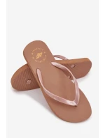 Dámské žabky – světle hnědé