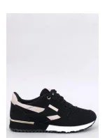 Dámská sportovní obuv YY41 Černá s béžovou - Inello Dámská sportovní obuv YY41 Černá s béžovou - Inello