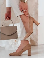 Dámské lodičky STELMI khaki FashionStreet ZY0719