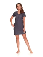 Dámská těhotenská košile 9505 graphite - Doctornap Dámská těhotenská košile 9505 graphite - Doctornap