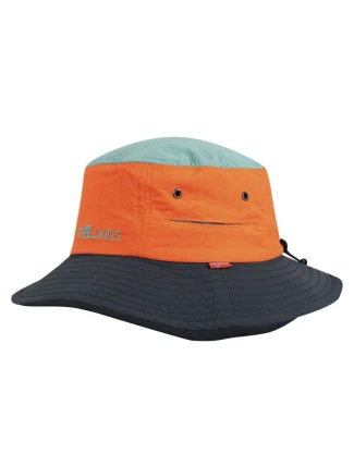 Trollkids Dětská letní čepice Trollfjord glow orange/dusky turquoise/dark navy (944-721) pro kluky/dívky Trollkids Dětská letní čepice Trollfjord glow orange/dusky turquoise/dark navy (944-721) pro kluky/dívky