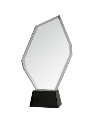 Skleněná trofej s pouzdrem