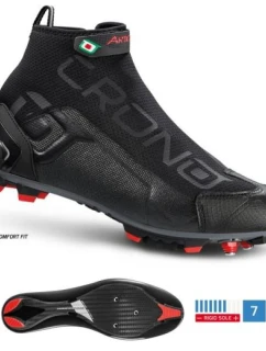 CRONO silniční obuv CW-1 17 černá 43 nylonová