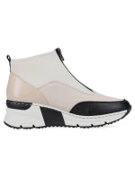 Rieker W RKR608 béžová kotníčková obuv Rieker W RKR608 béžová kotníčková obuv