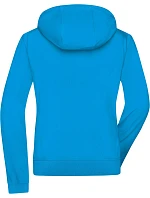 Daiber JN 1145 Dámská 2-vrstvá softshellová bunda s kapucí 02.1145 blue/black