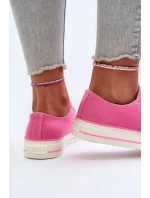 Nízké dámské tenisky Big Star NN274271 Růžové