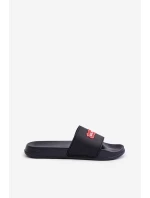 Pánské Pantofle S Logem Big Star OO174028 Černé