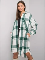 Košile EM KS 604.67P bílá zelená Košile EM KS 604.67P bílá zelená