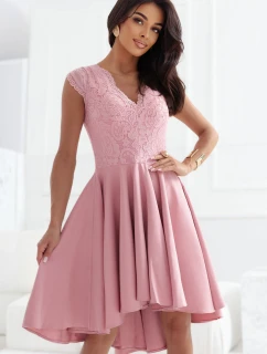 300-7 PATRICIA elegantní šaty s delšími zády a šněrovacím výstřihem - BRUCE ROSE