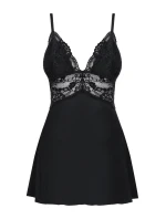 Dámská erotická košilka 810-BAB black - OBSESSIVE