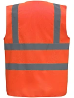 Yoko HVW 100 Hi-Vis bezpečnostní vesta 79.W100 hi vis orange Yoko HVW 100 Hi-Vis bezpečnostní vesta 79.W100 hi vis orange