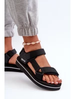Dámské sandály na platformě Big Star NN274A532 černé