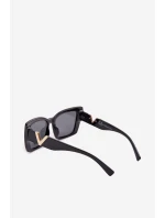 Dámské sluneční brýle Kočičí oko Černé