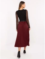 Sukně MI SD 121402.59 bordó