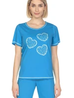 Dámské pyžamo 667 light blue - REGINA