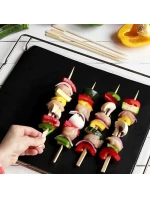 ŠPEJLE NA ŠPÍZY 25CM 50KS BAMBUSOVÉ