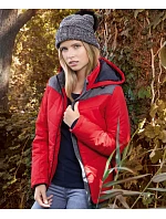 Daiber JN 1133 Dámská zimní bunda 02.1133 red/anthracite melange Daiber JN 1133 Dámská zimní bunda 02.1133 red/anthracite melange