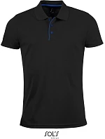 SOL'S Performer Men Pánské piqué sportovní polo 25.1199 black