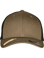 Flexfit 6511RM 6 panelová Trucker kšiltovka "Recycled" 55.11RM olive/black Flexfit 6511RM 6 panelová Trucker kšiltovka "Recycled" 55.11RM olive/black