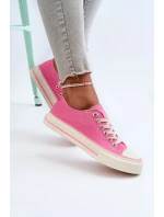 Nízké dámské tenisky Big Star NN274271 Růžové