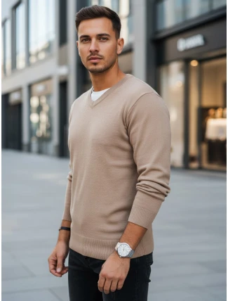 Pánský svetr s velbloudí tváří FashionStreet WX2318