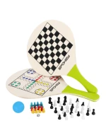 Badmintonové rakety Spokey Woo-Bad Game Jr SPK-941776 Badmintonové rakety Spokey Woo-Bad Game Jr SPK-941776