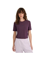 Dámské tričko 4F F2971 tmavě fialové 4FWAW25TTSHF2971 50S