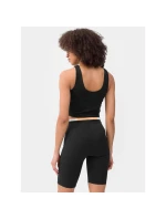 Dámské tréninkové tričko s crop topem 4F