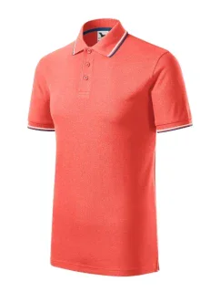 Focus polokošile pánská korálová