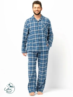 Pánské pyžamo Key MNS 492 B25 délka/r M-2XL na zip