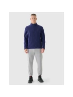 Pánský regular fleece se stojáčkem 4F 4FWMM00TFLEM316-31S pánské