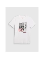 Pánské tričko s potiskem 4F 4FRAW25TTSHM3364-10S Pánské tričko s potiskem 4F 4FRAW25TTSHM3364-10S