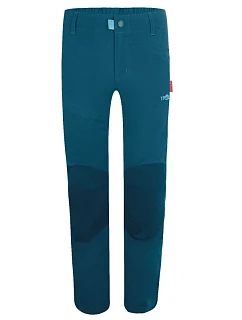 Chlapecké/dívčí trekové kalhoty Trollkids Kids Hammerfest Pants PRO Slim Fit petrol (857-156)