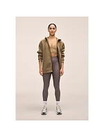 Dámská mikina CASALL Easy Oversized Zip Hoodie, hnědá barva Dámská mikina CASALL Easy Oversized Zip Hoodie, hnědá barva