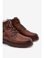 Pánské zimní kozačky Wrangler 20253034.JCU hnědé