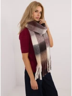 Šála AT SZ 2312501.62 tmavě hnědá