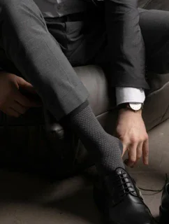 PÁNSKÉ PONOŽKY STEVEN 011- 01,02