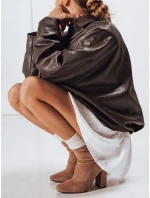 Dámské semišové kozačky na podpatku béžové FashionStreet ZY1225 Dámské semišové kozačky na podpatku béžové FashionStreet ZY1225