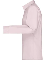 Daiber JN 677 Popelínová halenka s dlouhým rukávem 02.0677 light pink