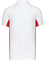 Kariban K 232 2-barevné piqué polo "Flag" 20.K232 white/red Kariban K 232 2-barevné piqué polo "Flag" 20.K232 white/red