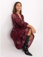 Šaty IT SK 10536 2.35 bordó